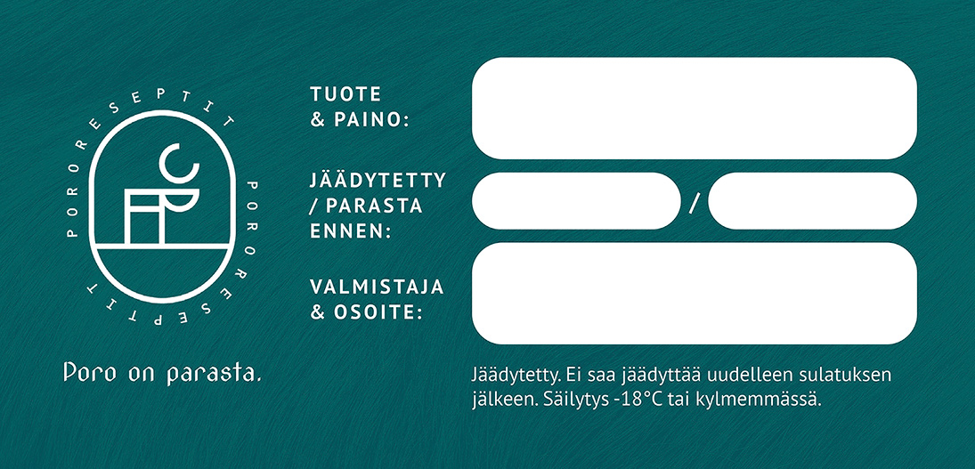 Pororeseptit etikettitarra