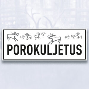 Porokuljetus-kyltti