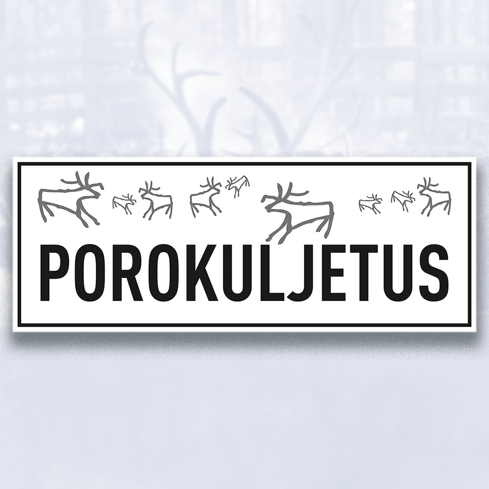 Porokuljetus-kyltti