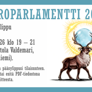 Poroparlamentti iltatilaisuus